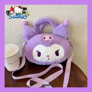 ❗️NEW❗️Plush Kuromi Handbag